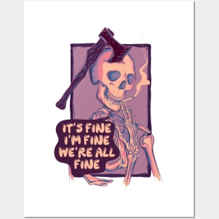 It’s fine I’m fine Posters and Art